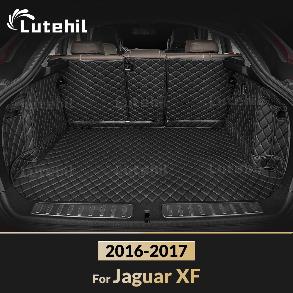 Для Jaguar XF 2016 2017 авто полное покрытие коврик для багажника Lutehil чехол автомобиля