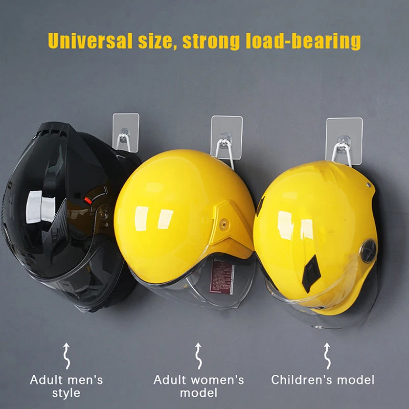 Вешалка для мотоциклетного шлема настенное крепление металлический держатель