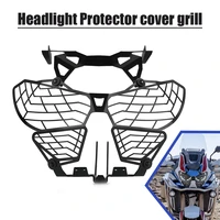 motorcycle steel headlight guard protect cover protection grill for honda crf 1100l africa twin adventure sports 2019 2020 2021