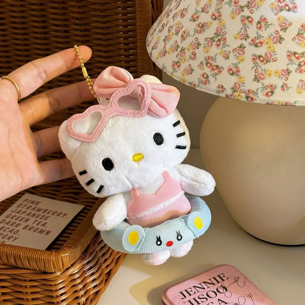 Оригинальный милый мультфильм Hello Kitty высокая красота круг для плавания бикини