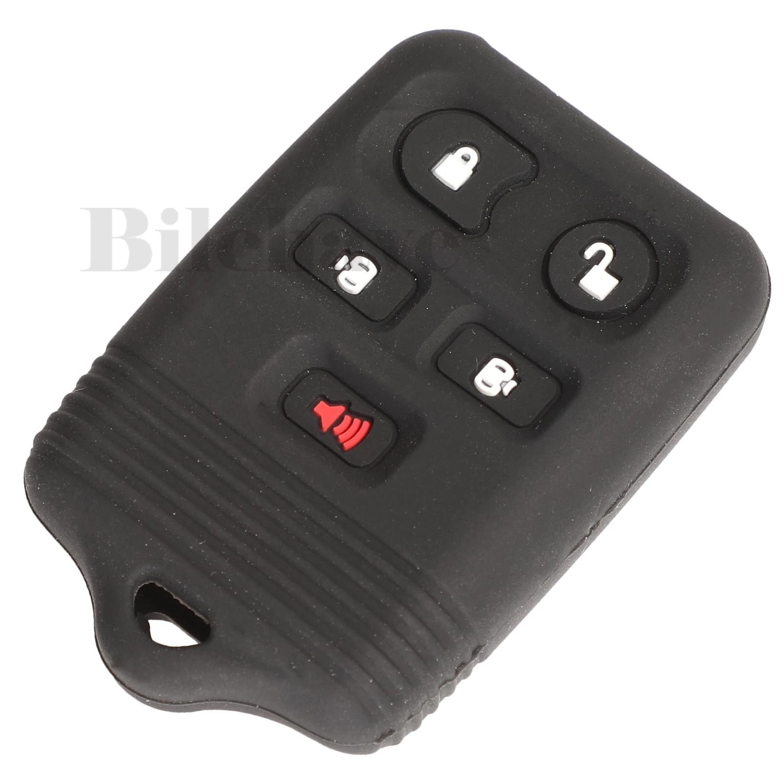 Jingyuqin 5-кнопочный дистанционный ключ от автомобиля силиконовый резиновый чехол