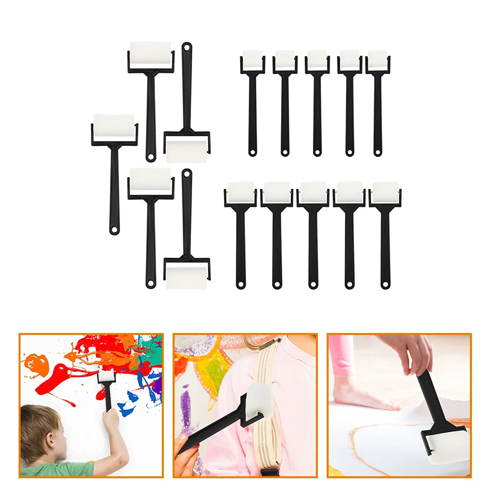 

Graffiti Sponge Drawing Roller Brush Kids Painting Rolling Craft Sponges Paintbrushes