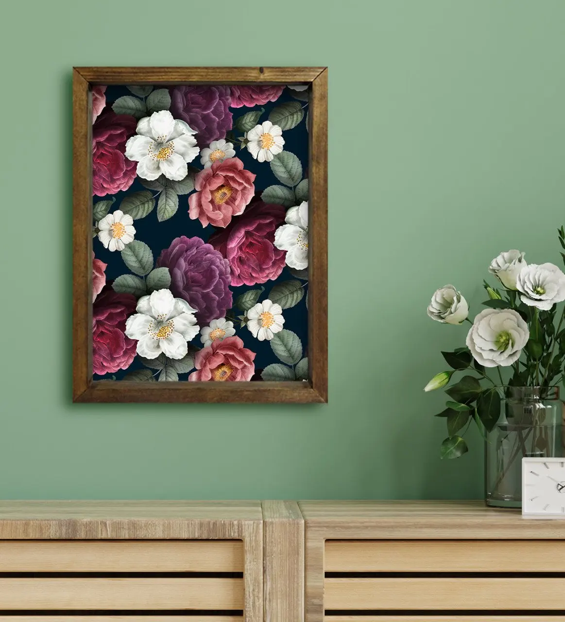 

BK Подарочный гостиничный стол с рамой из натурального массива дерева, 30x40 см-22