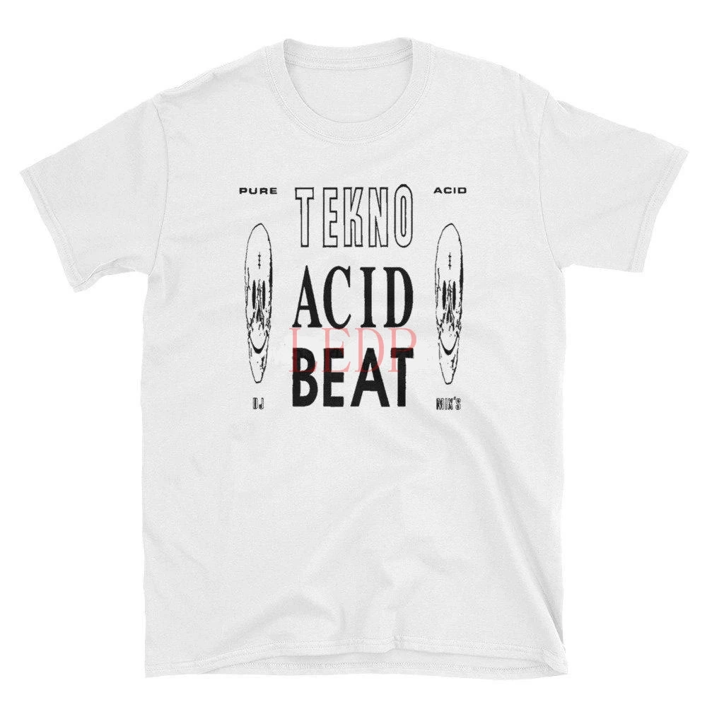 Психолоictv Tekno кислотная рубашка избавляющаяся от грязи катушка Idm Edm Rave Acid tecindustrial