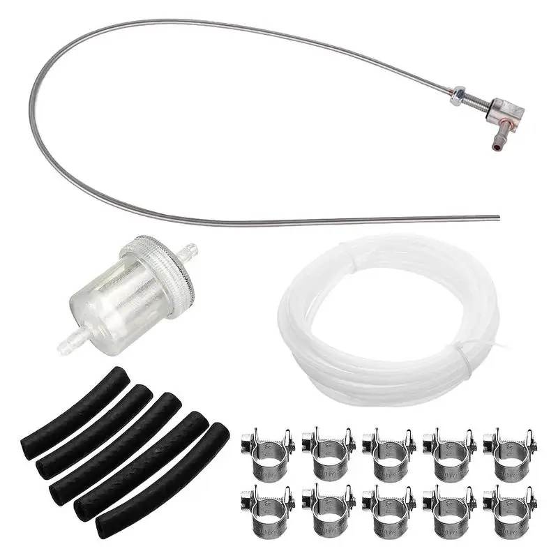 

Parking Heater Tube Set Pipe Fuel Line Hose Clamp Oil Fuel Filter Fuel Tank Pick Up Low Profile Standpipe Kit Auto Accessories