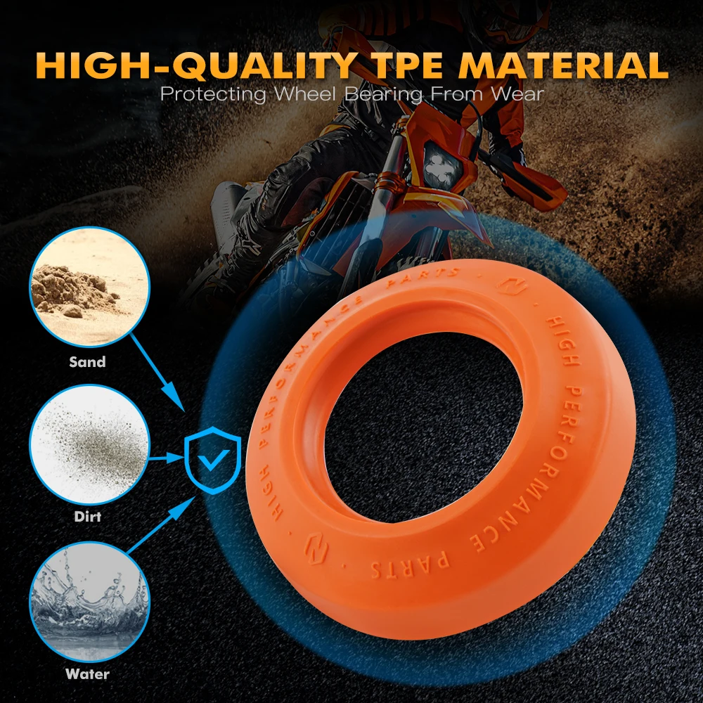 Защитная крышка для переднего и заднего подшипников NICECNC KTM 125 200 250 300 350 400 450 500 EXC EXCF