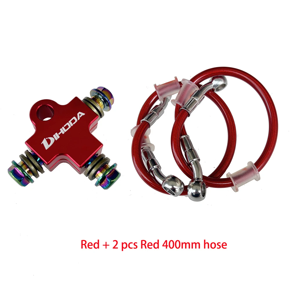 

Аксессуары для мотоциклов, тормозной адаптер AVT с двумя разъемами 400 мм, гидравлический шланг для Yamaha Honda Suzuki Sherco