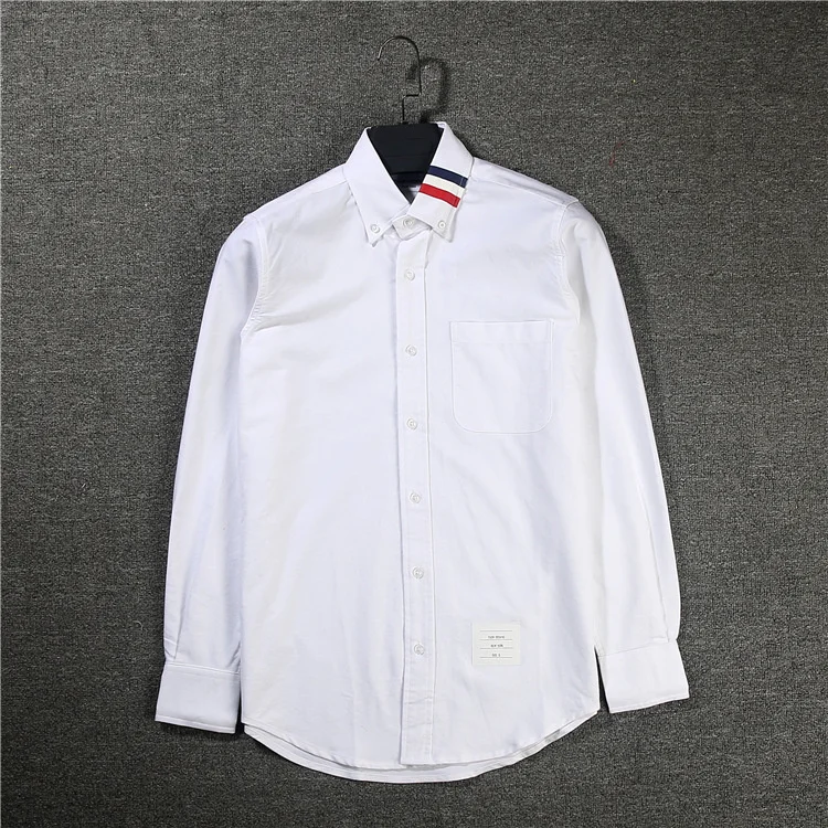 

Oxford New 2023 Men Classic striped Fashion Cotton Casual Shirts Shirt high quality Pocket long-sleeves Top M 2XL #AB40