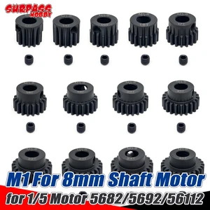 Шестерня двигателя Surpass M1, 8 мм, 13T, 14T, 15T, 16T, 20T, 20T, 25T, 26T, 30T, 31T, 49T для радиоуправляемого автомобиля 15 ARRMA 4WD Outcast 8S EXB двигатель