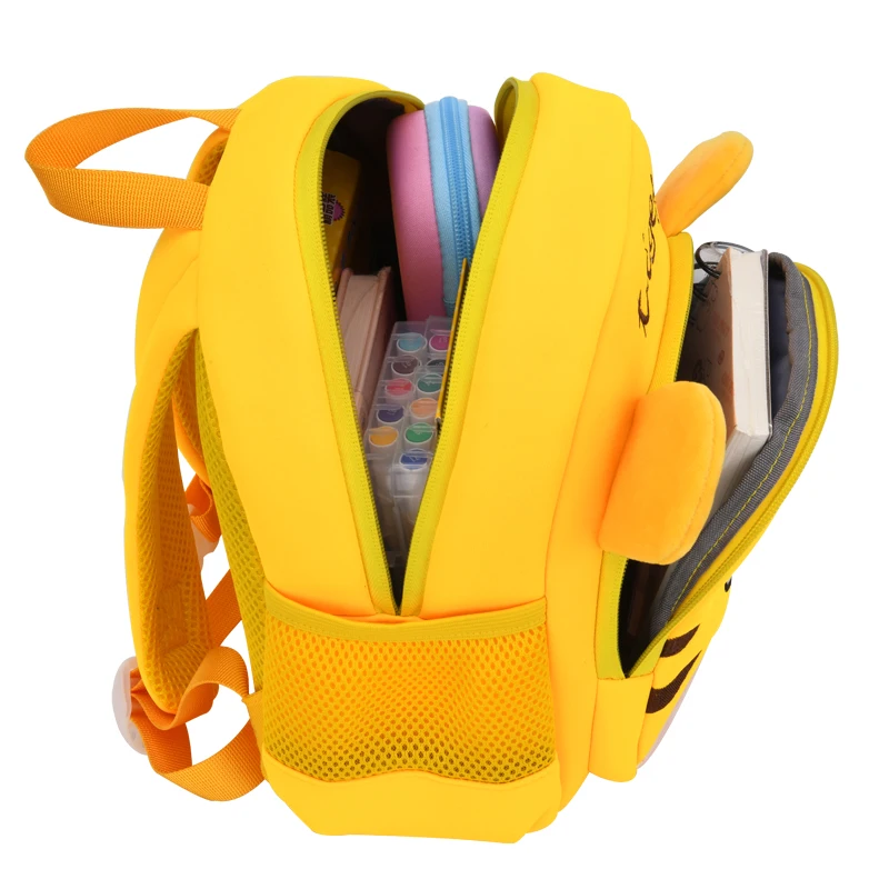 Children's Backpack Boy Kindergarten School Bag mochila infantil Cartoon Tiger Kids Backpack for Girls Toddler Anti-lost Bagpack