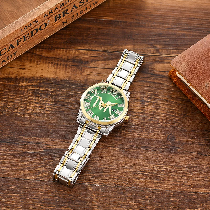 Reloj Mujer 2023 Hot New Luxury Brand TVK Watch Women Fashion Crystal Dress Quartz Watches Unisex Stainless Steel Watches Chasy