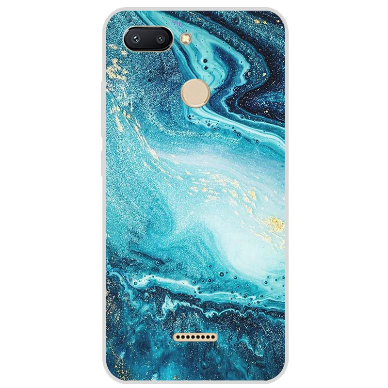 Телефонный чехол 6A 4A 4X для Xiaomi Redmi 6 A мультяшный задняя крышка силиконовый