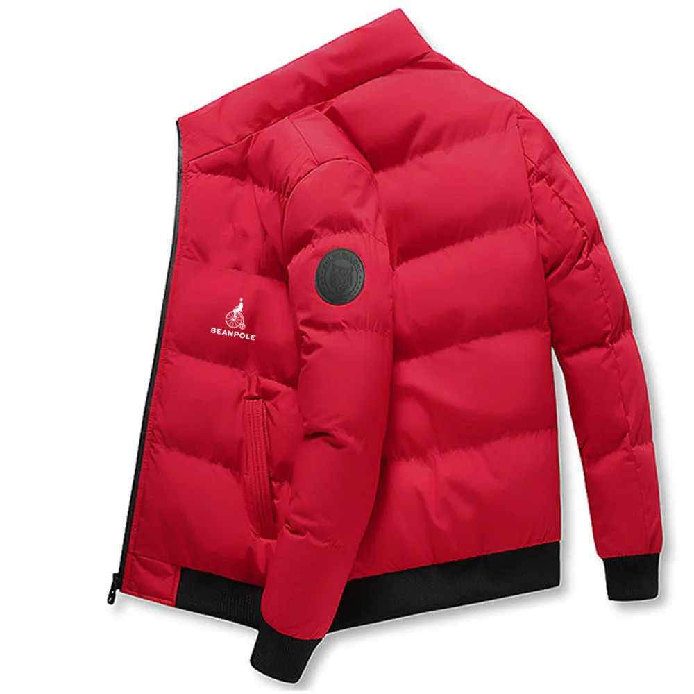 2022 Men's Beanploe New Thickened Padded Coat Loose Casual Padded Coat Winter Trend Versatile Handsome Warm Padded Coat