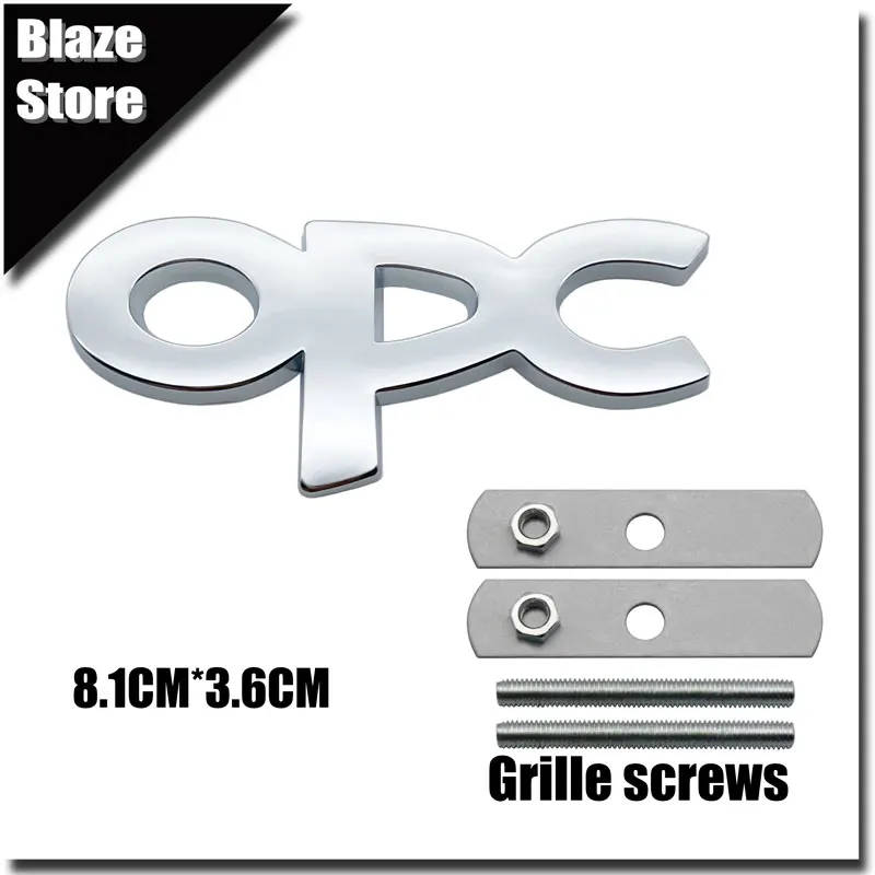 

Для Opel Calibra Corsa Omega Vectra Zafira Astra Kadett OPC эмблема кузова производительность наклейка передняя решетка декор