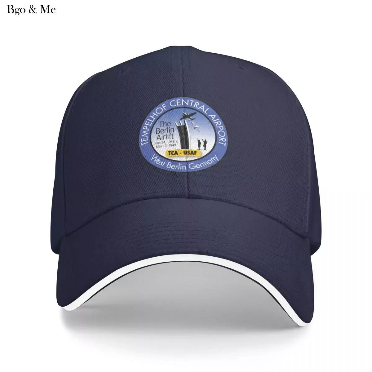 

2023 New Tempelhof Central Airport - TCA - Large Version Baseball Cap Trucker Hats Snap Back Hat Men Golf Wear Women'S