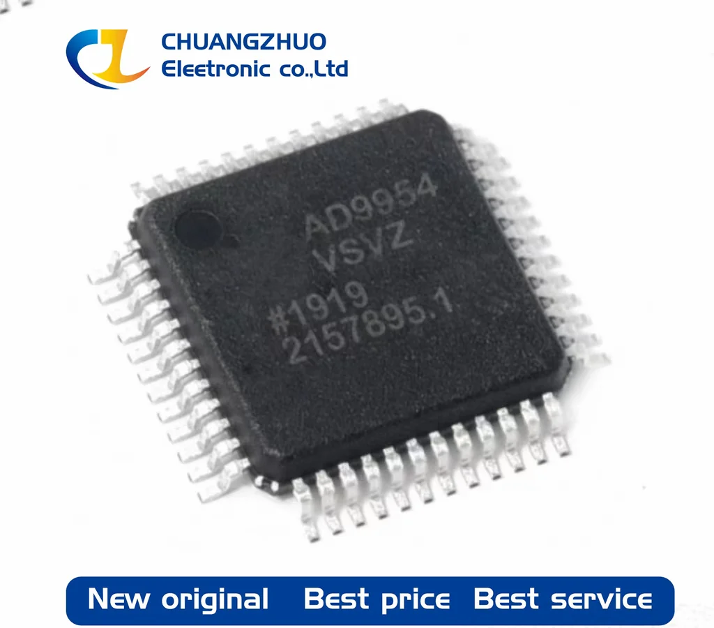

1 шт., новинка, оригинальная Φ AD9954YSVZ (7x7), прямой цифровой синтез
