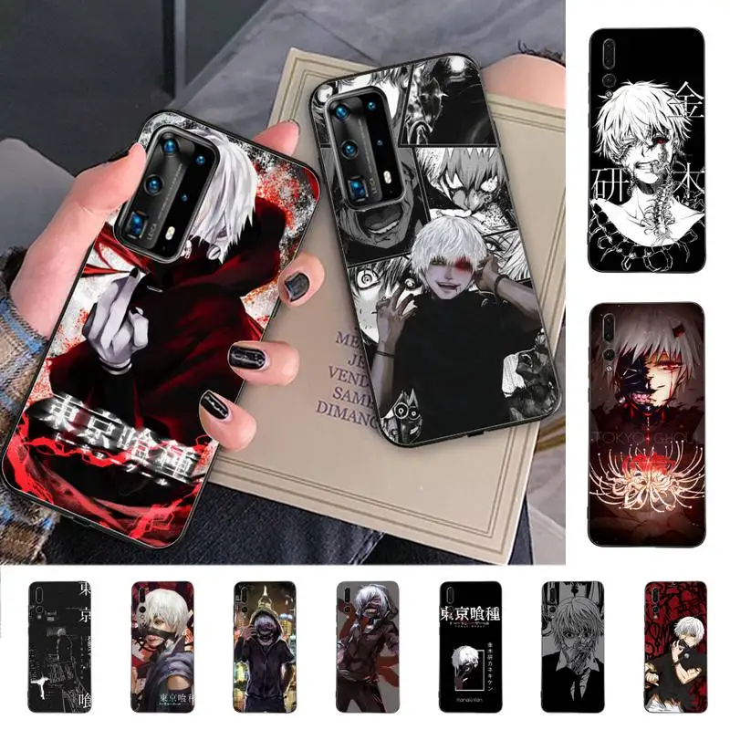 

Japanese Anime Tokyo Ghoul Phone Case for Huawei P30 40 20 10 8 9 lite pro plus Psmart2019