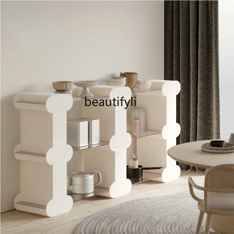 

LZZ Foldable Removable Storage Rack Portable Storage Multi-Layer Goods Storage Shelf Floor-Standing