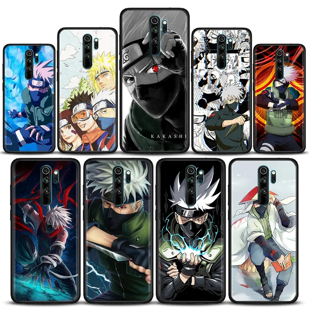 

Naruto Hatake Kakashi Anime Case For Xiaomi Redmi 9A 7A 9C 9T 9 10 7 8A Case Soft Silicone Cover For Red mi K40 Pro K40s K50 Pro