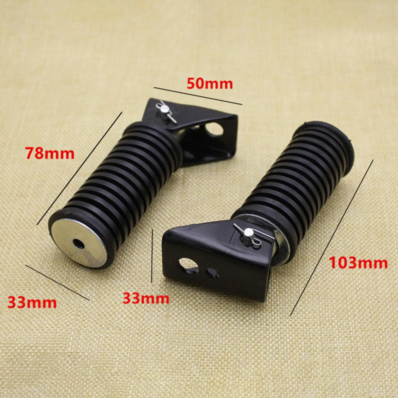 Педаль мотоцикла универсальные подставки для ног простая установка