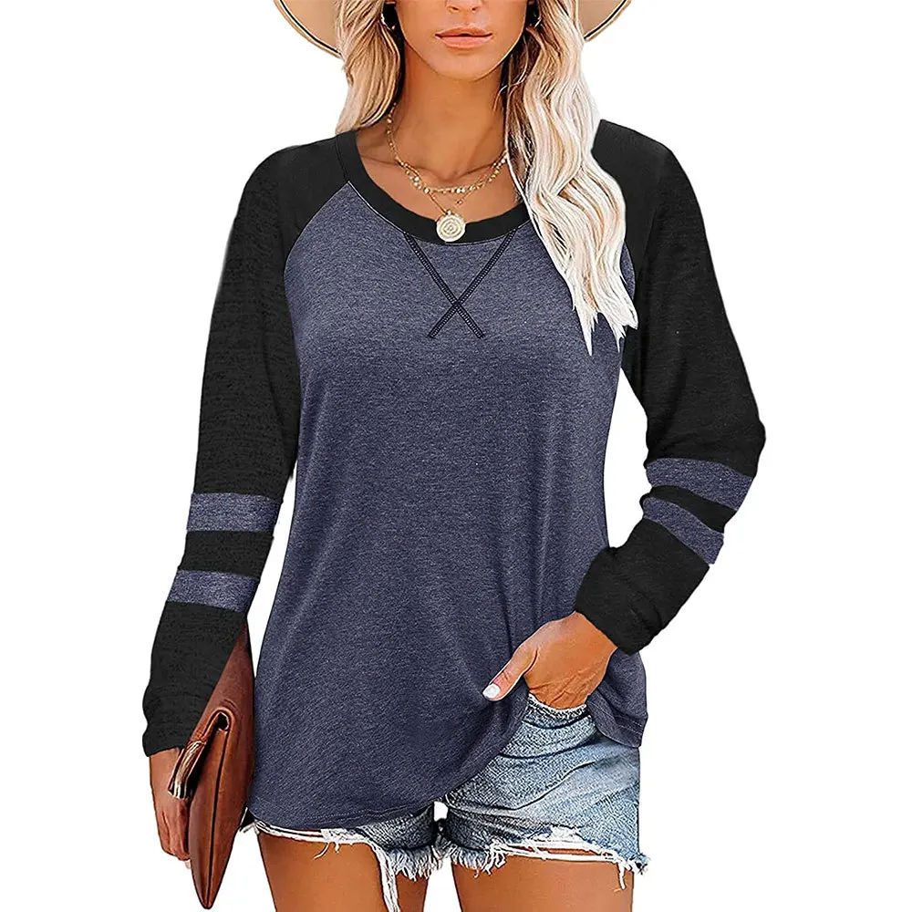 

2021 high quality spring and autumn women's casual T-shirt