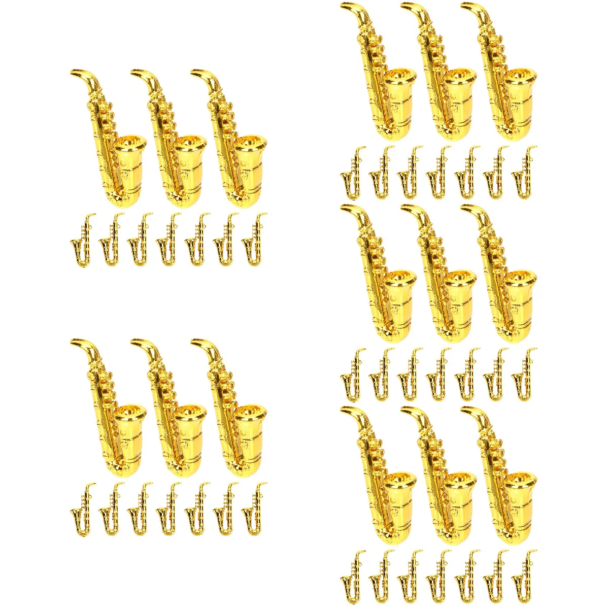 

50 Pcs Musical Instruments Miniature Musical Instruments Model Miniature Musical Instruments