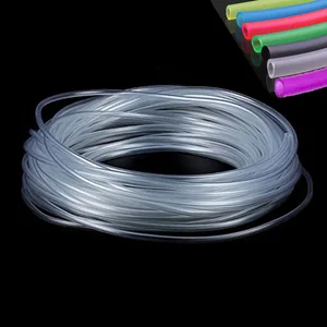 Силиконовый кислородный насос для аквариума, шланг с воздушными пузырьками для аквариума, пруда, пищевой материал, 4 Х6 мм, 1 м3 м5 м10 м