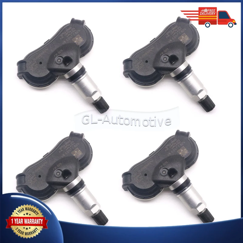 Датчик давления в шинах для Hyundai Genesis ix35 Kia Sportage 52933-3M000 529333M000 433 МГц 1/4 шт.