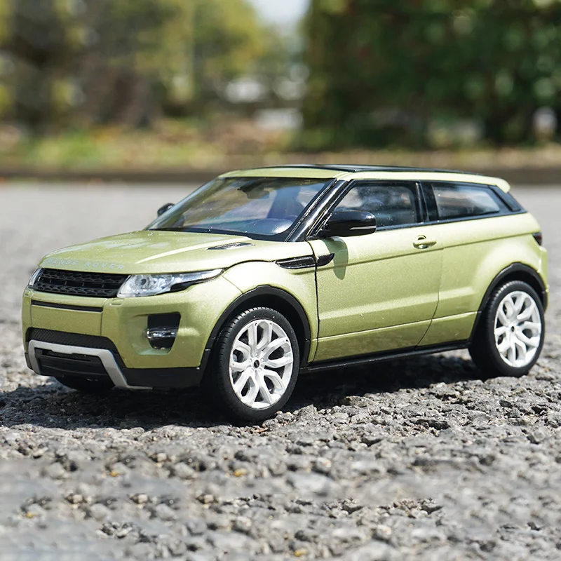 

WELLY 1:24 Land Rover Evoque SUV, модель автомобиля из сплава, Литые и игрушечные автомобили, коллекционная Игрушечная машина