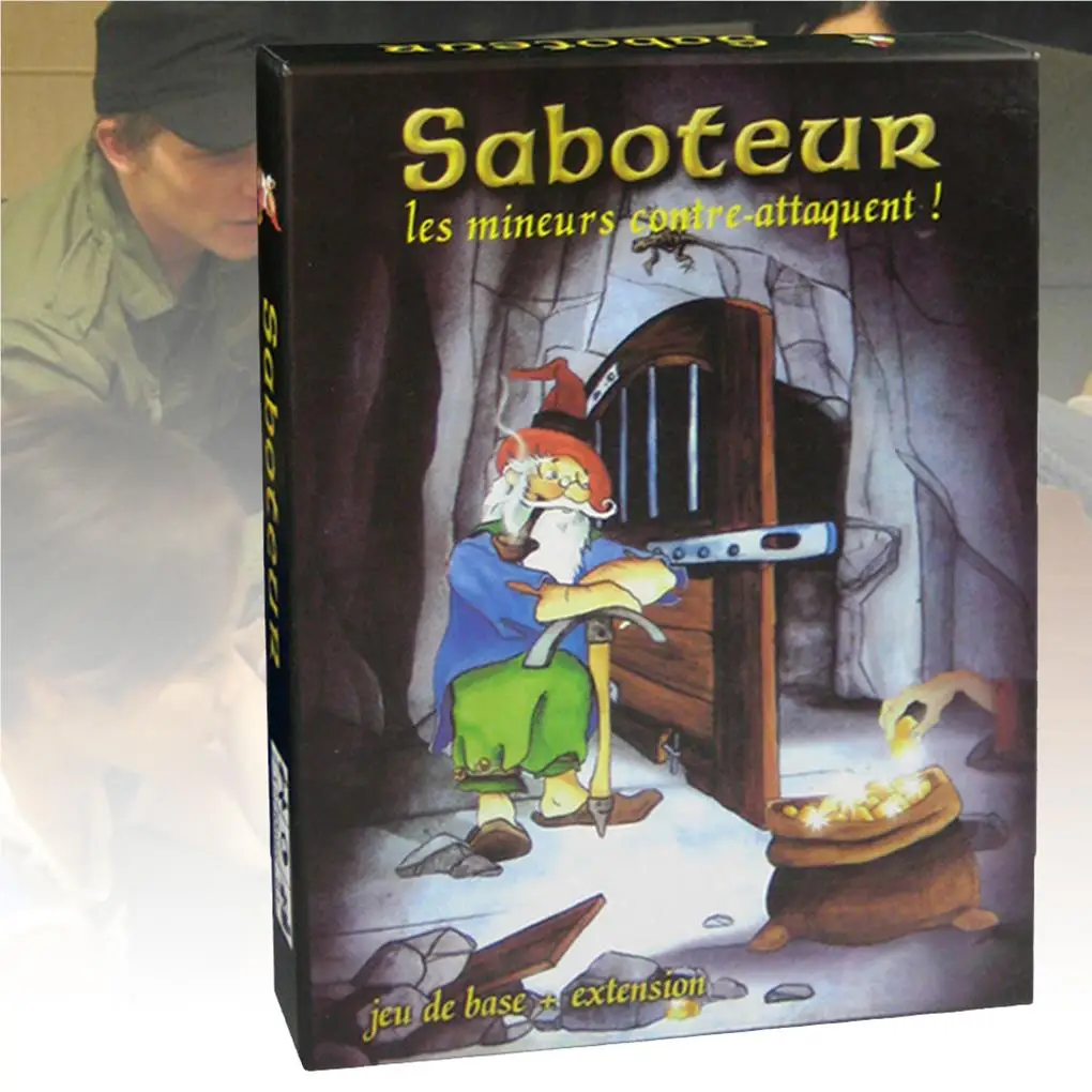 

Saboteur, 1 настольная игра, карликовый Майнер, игровые аксессуары вечерние