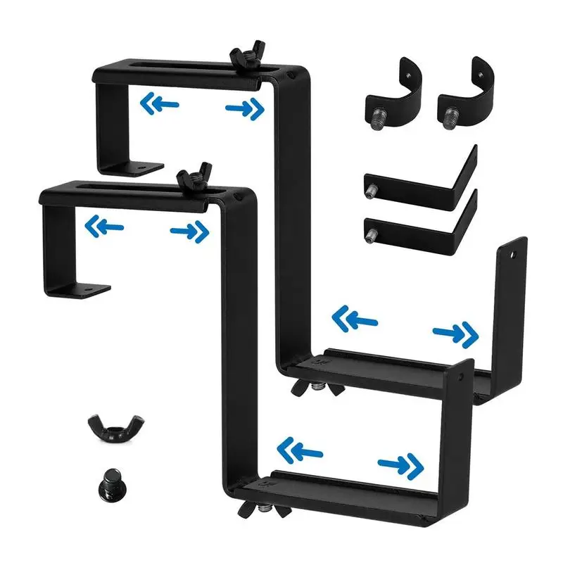 

1 пара, настенный держатель для цветочных Горшков