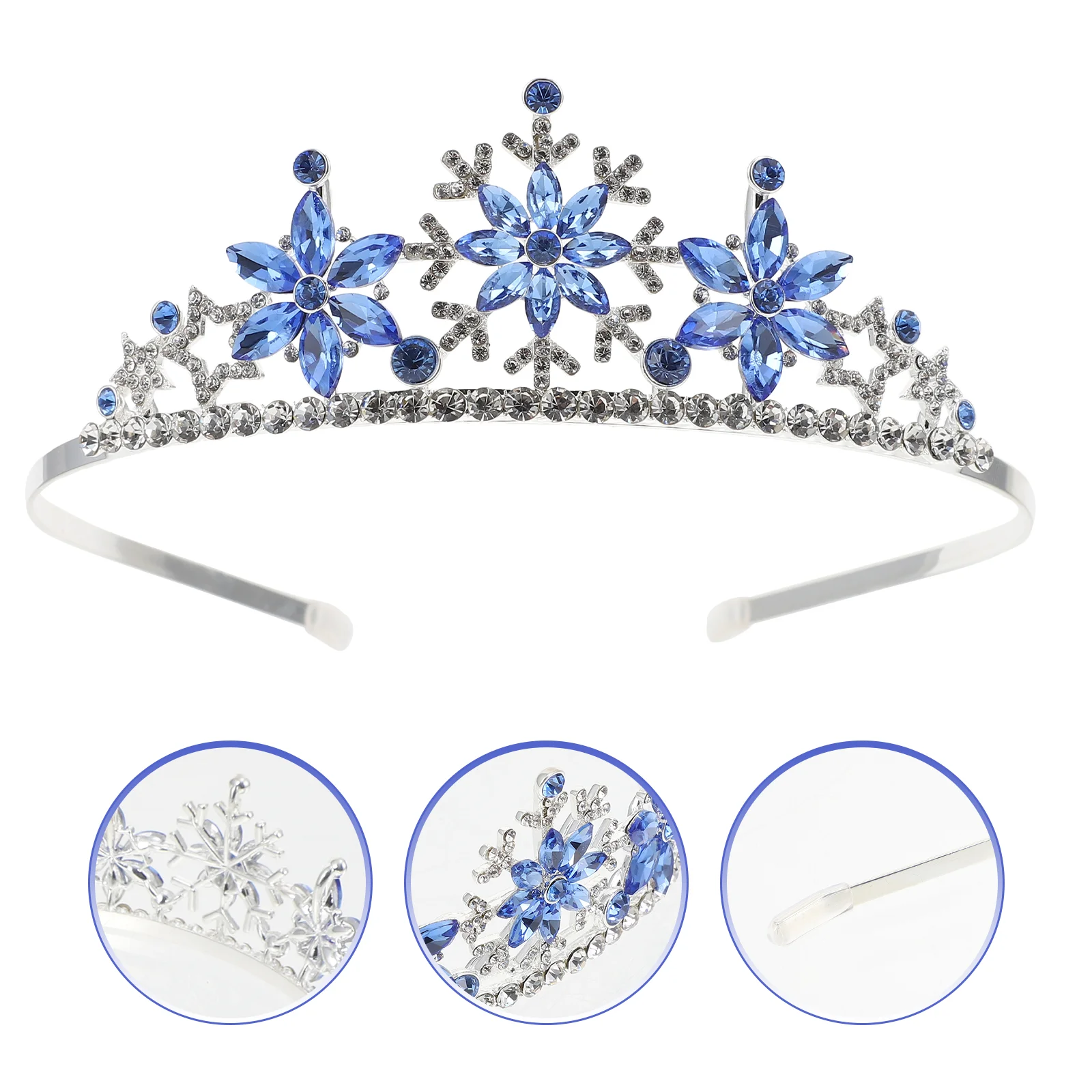 

Party Hair Hoop Children's Crown Headband Bride Headpieces Wedding Chic Tiara Headdress