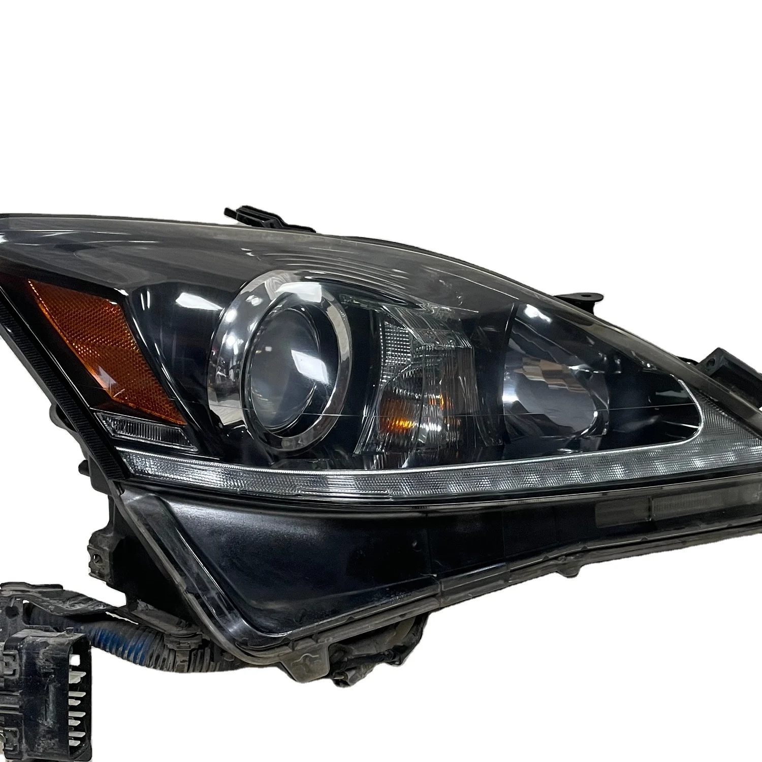 

hot sale professional For 2006-2012 Lexus IS250 headlight black modified headlight upgrade IS300 headlight LED