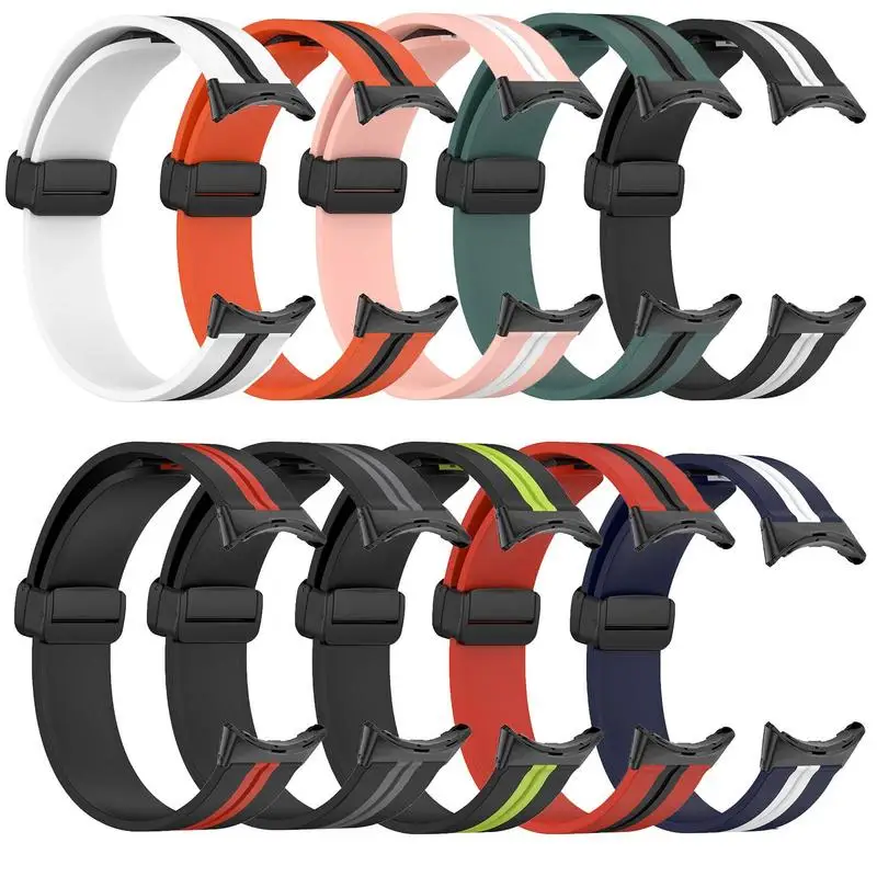 

Silicone Watch Band For Google Pixel Watch Sport Wrist Band For Pixel Watch Smartwatch Bracelet Accessories Replacement Strap