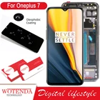 100% Оригинальный 6,41 ''Amoled ЖК-дисплей с рамкой для Oneplus 7 Дисплей сенсорный экран дигитайзер One plus 7 запасные части