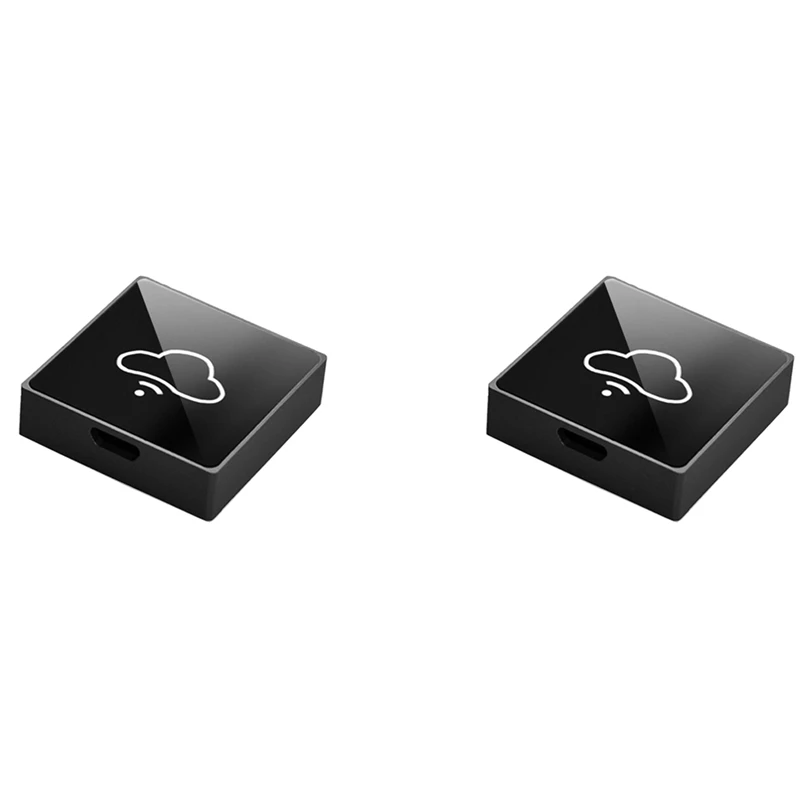 

2X Wifi Disk Storage Storage Box Wi-Fi Cloud Storage Box TF Card Reader Flash Drive File Sharing Network