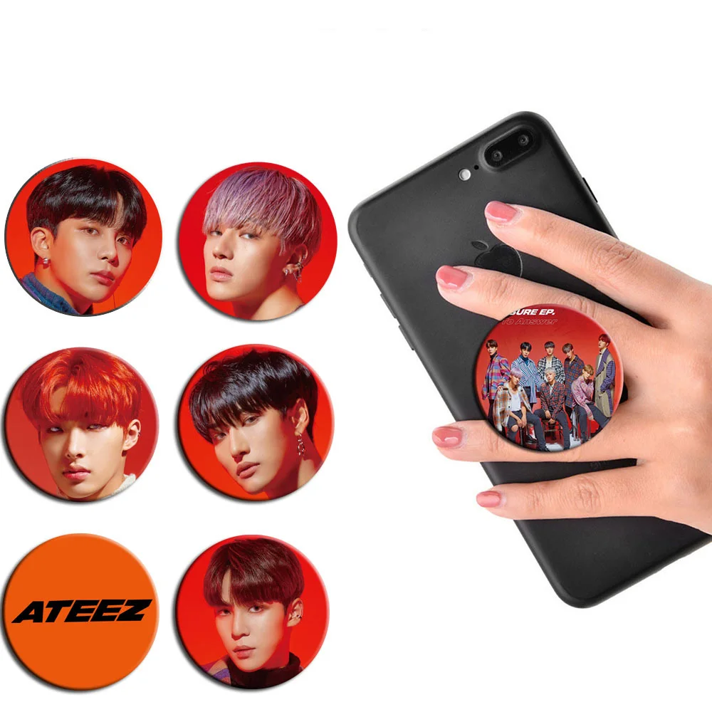 Альбом Kpop Ateez для ответа акриловый держатель телефона с персонажами ATINY
