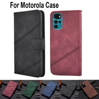 luxury wallet flip cover for motorola moto g power 2022 g31 g41 g71 5g g22 edge x30 edge plus 2022 30 pro leather phone case