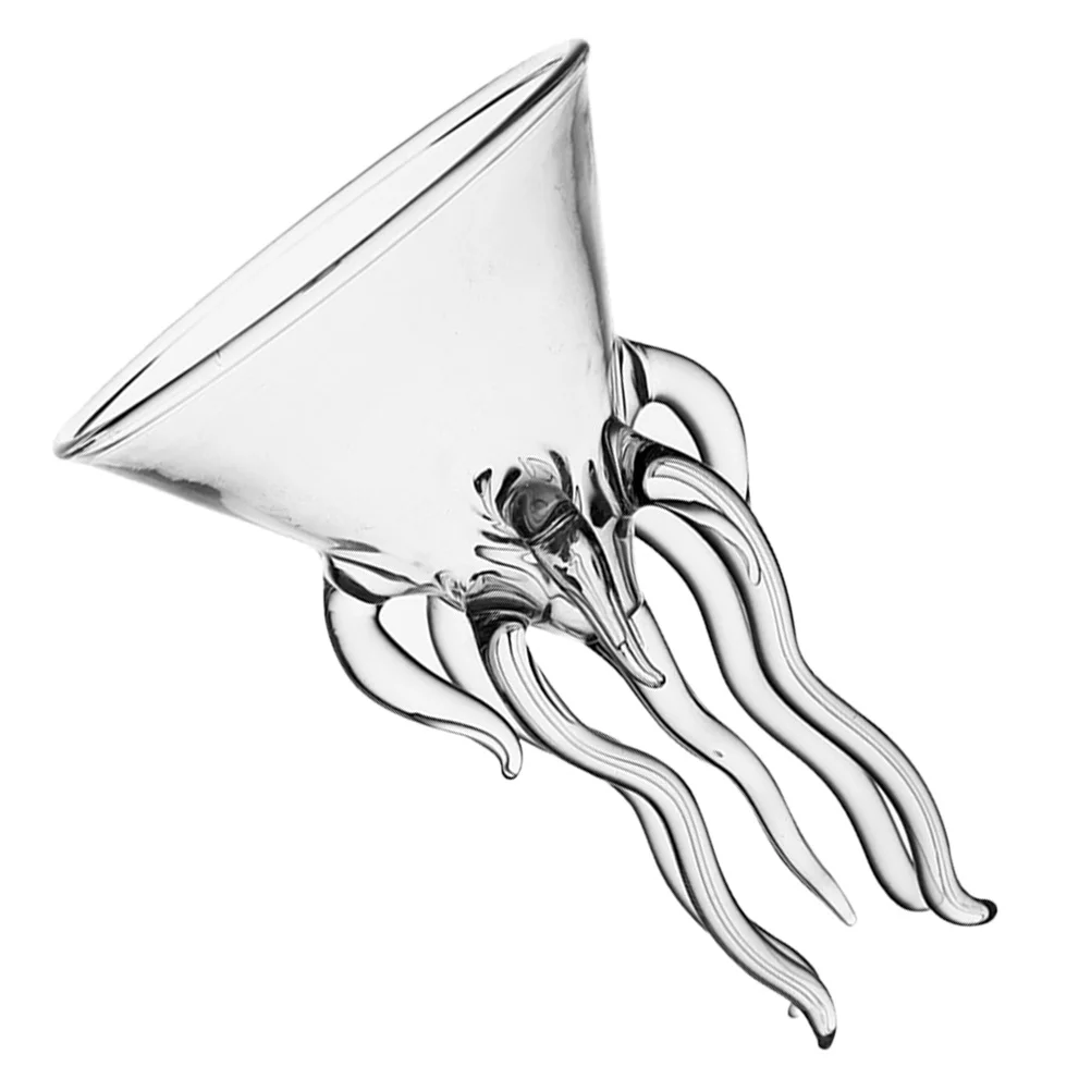 

Glasses Cup Cocktail Martini Goblet Champagne Octopus Cups Whiskey Creative Drinking Beverage Mojito Goblets Flutes Crystal Bar
