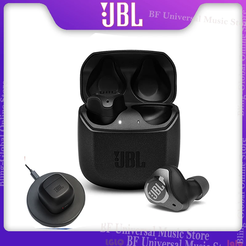 JBL-auriculares TWS con Bluetooth 5,1, dispositivo de audio con cancelación de ruido y micrófono, con estuche de carga, para teléfono móvil