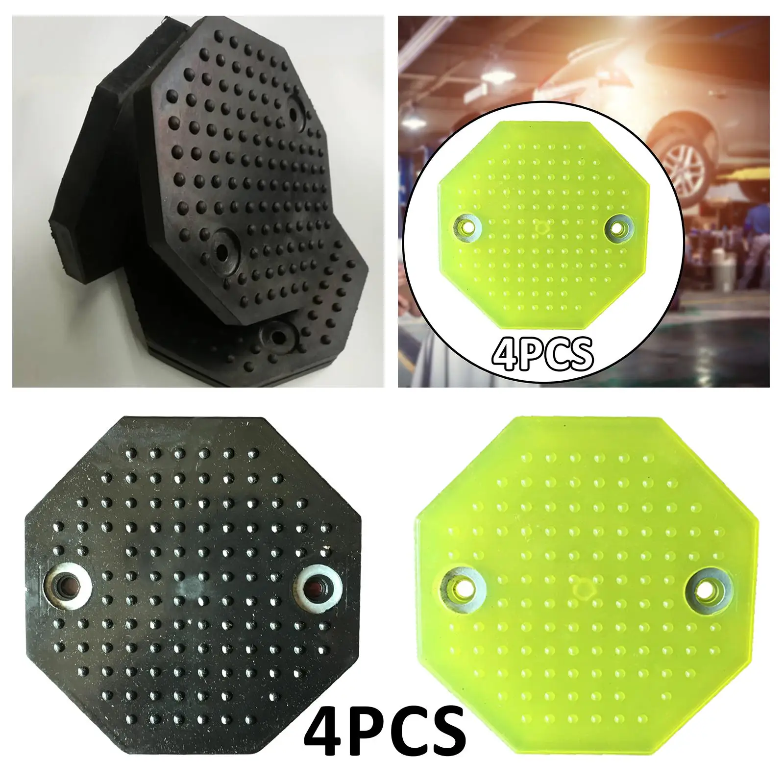 4 шт. универсальные автомобильные подъемники Octagon Rubber Arm Pads сменные детали