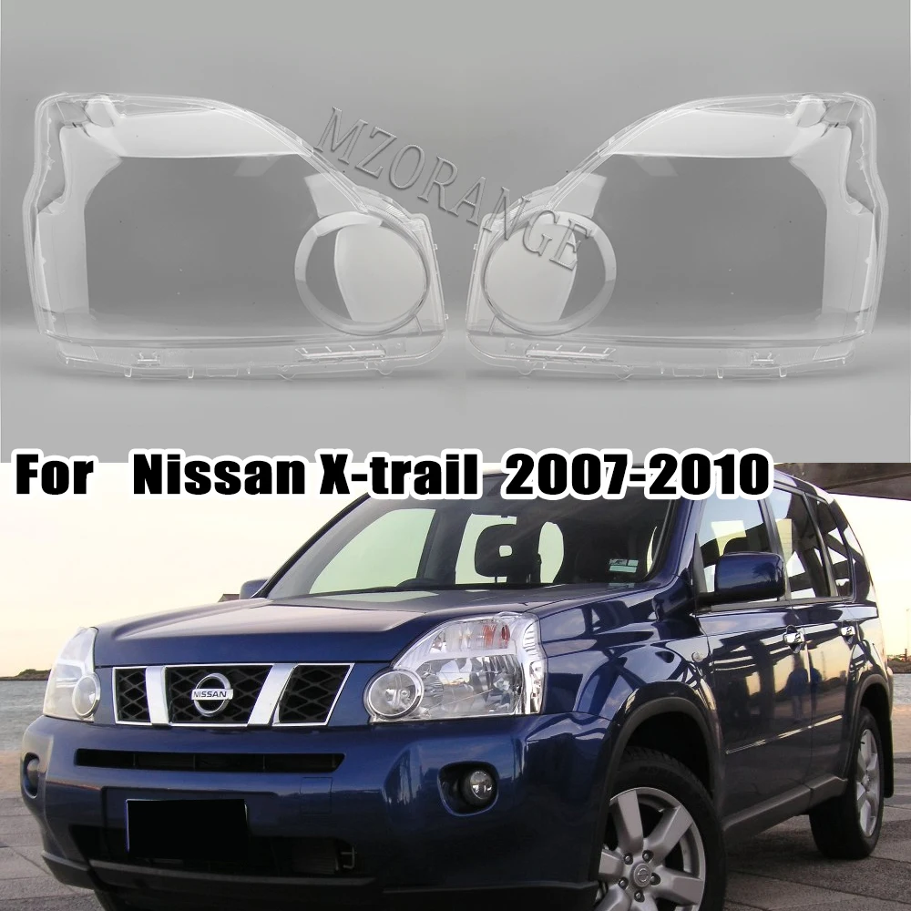

Headlights Lampshade For Nissan X-Trail T31 2007 2008 2009 2010 2011 Transparent Shell Cover Lens Lampshdade Headlamp Plexiglass