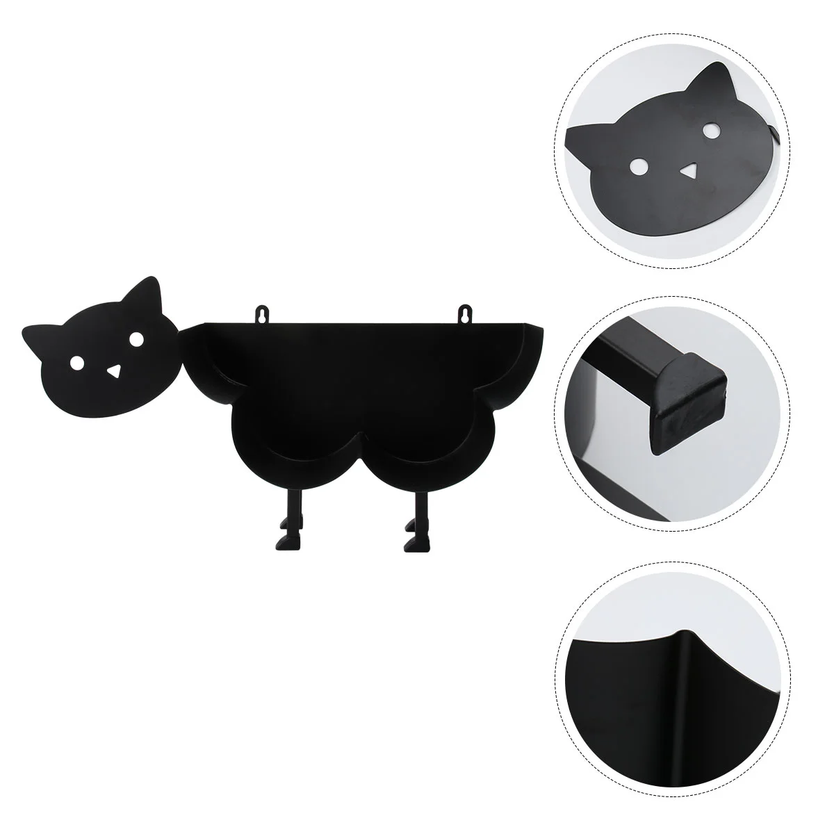 

Paper Towel Holder Desktop Rack Iron Vertical Toilet Modern Tissue Rustic Napkin Stand Wall Hanging Organizer Bathroom storage