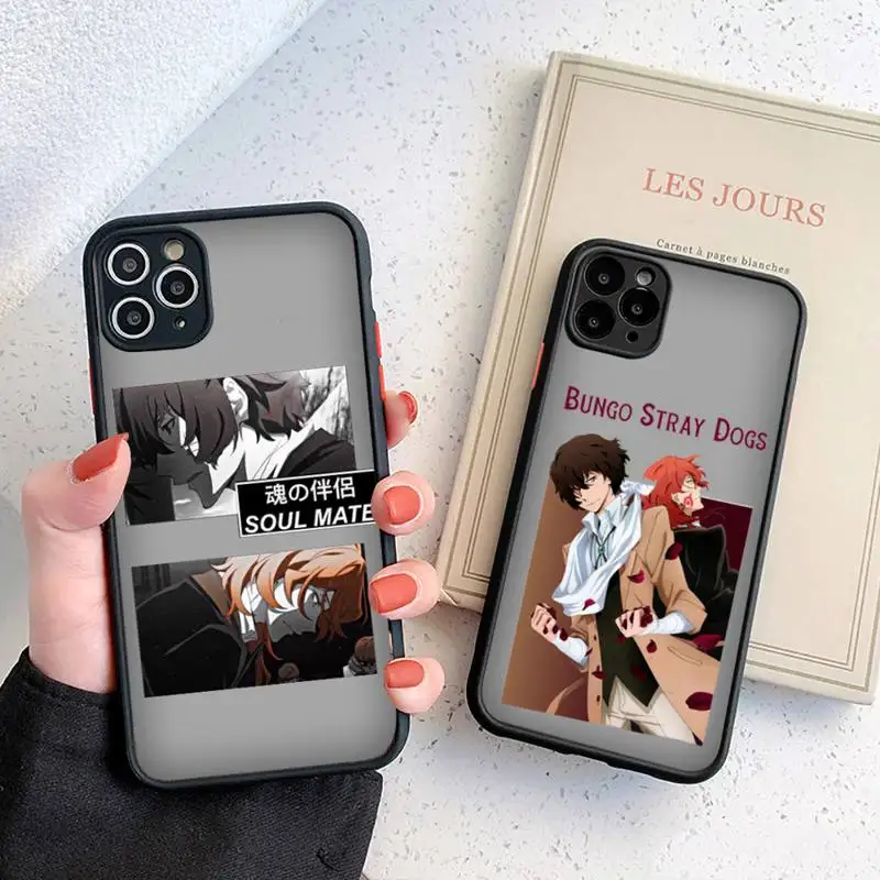 

Bungou Stray Dogs Dazai Osamu Phone Case For iphone 13 12 11 8 7 plus mini x xs xr pro max matte transparent cover