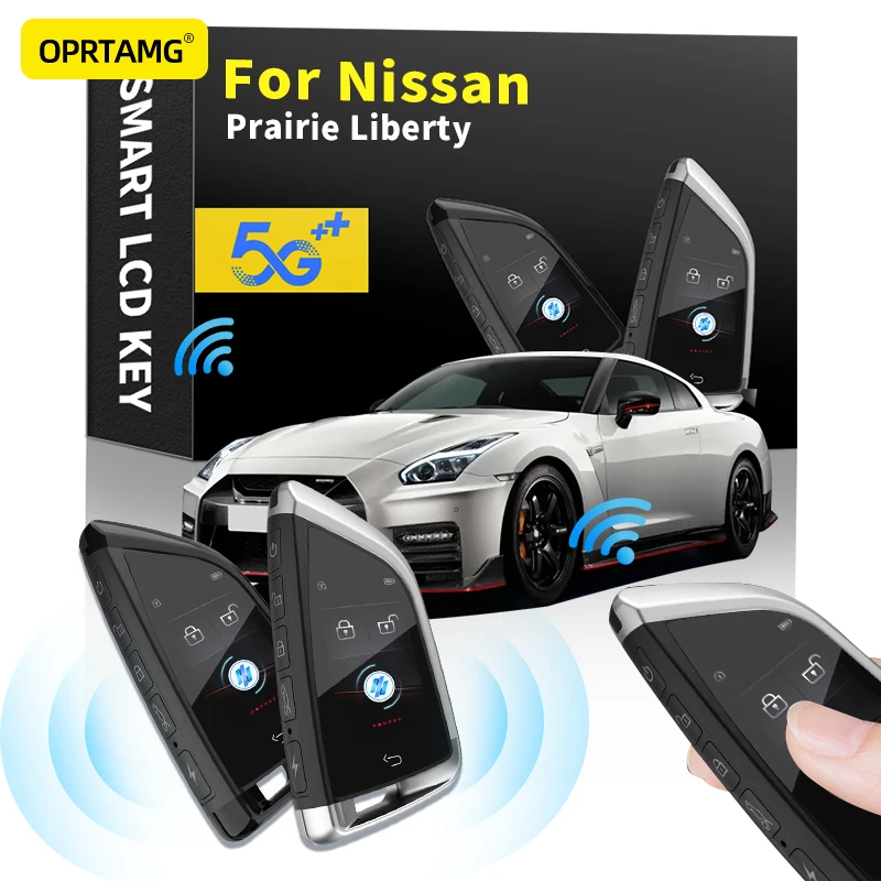 

Car Smart Remote Control Key LCD Display for Keyless Smart Key For Nissan Prairie Liberty 2000 2001-2018 2019 2020 2021 2022
