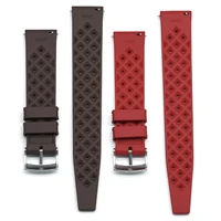premium grade tropic rubber watch strap 20mm 22mm for s eiko srp777j1 new watch band diving waterproof bracelet black color
