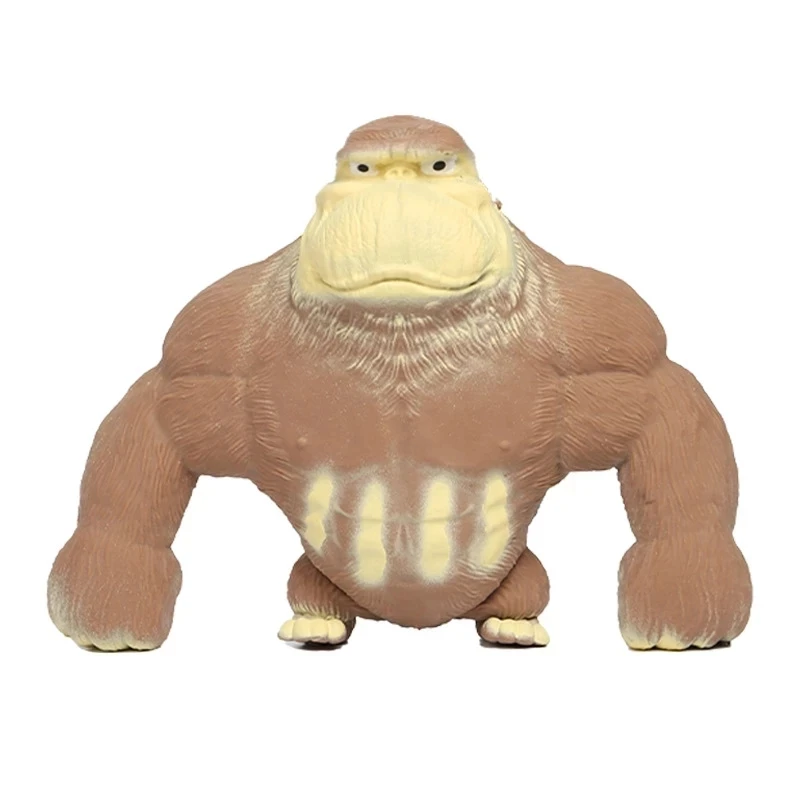 

Big Giant Spongy Squishy Fidget Orangutan TT Influencer Elastic Monkey Antistress Toy for Adult and Children Soft Fun Gift Toy