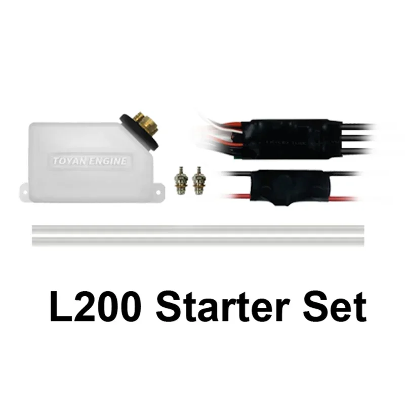 Стартовый комплект двигателя TOYAN для комплекта моделей L200/ L400/ V400/ V800/метанола (бак