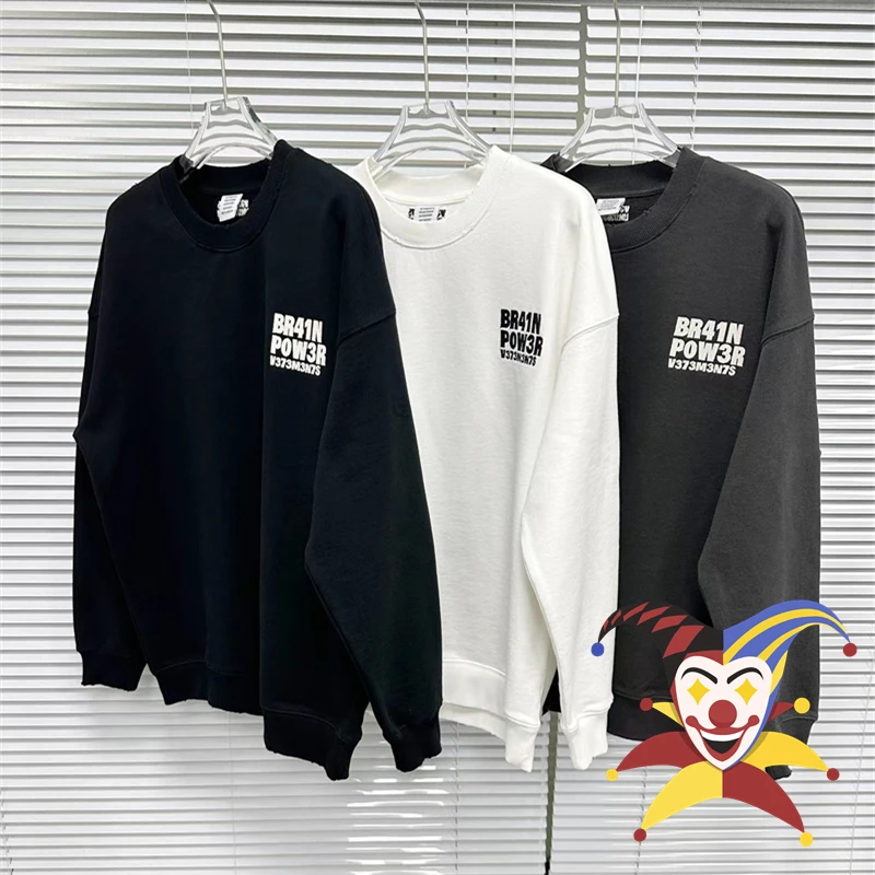 

Embroidery Vetements Sweatshirts Men Women Oversize VTM Crewneck Hoodie