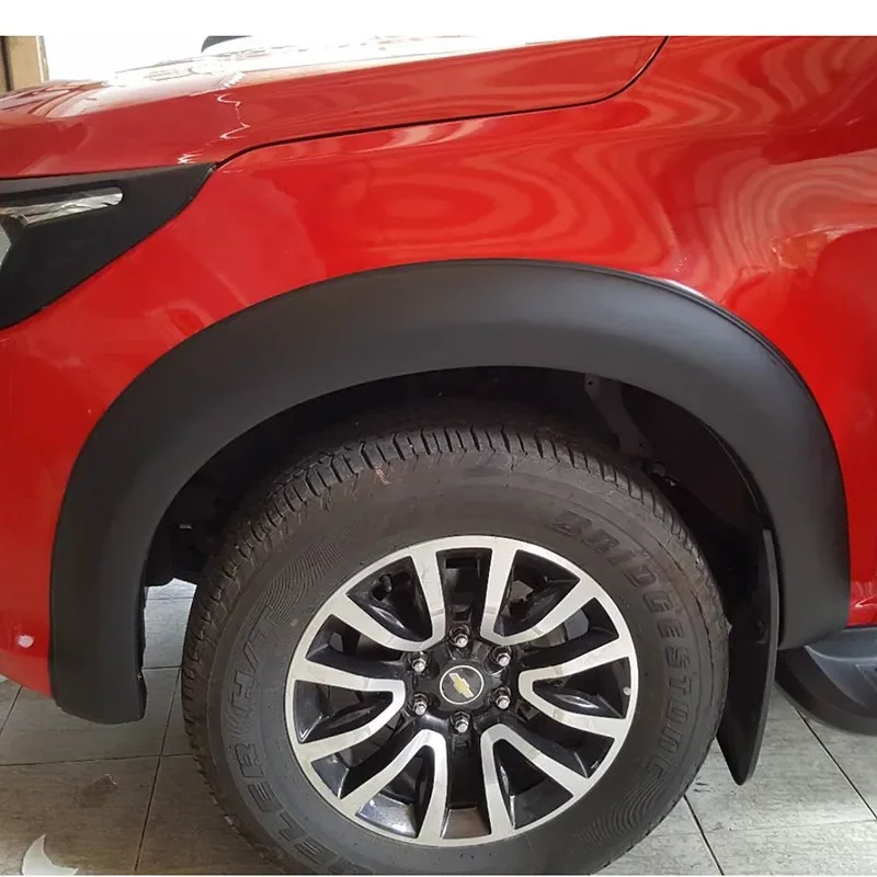 Тонкое матовое черное крыло из АБС-пластика расширяющееся колесо для Chevrolet Colorado